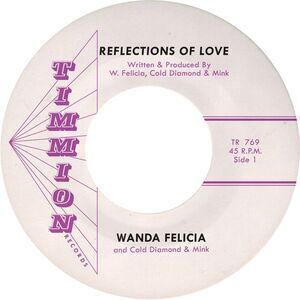Wanda Felicia - Reflections of Love  7-INCH SINGLE